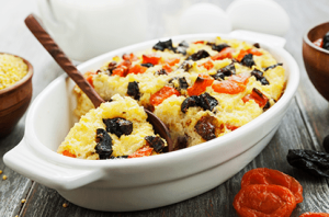 Holiday chicken w/ prunes & apricots