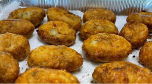 Bastille filled with Chicken breasts