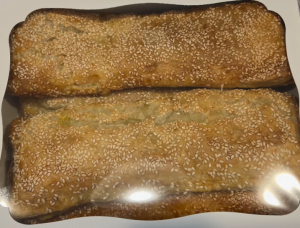 Bourikas filled with ground beef