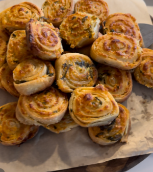 Garlic, Herb, and Cheese Bread (Rolls)